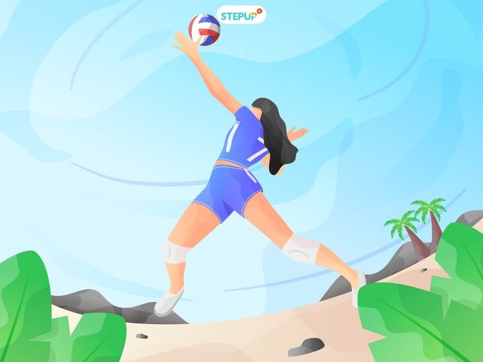 Bộ sưu tập hình ảnh nghệ thuật bóng chuyền (Nguồn: Internet) - Khoảnh khắc tỏa sáng
