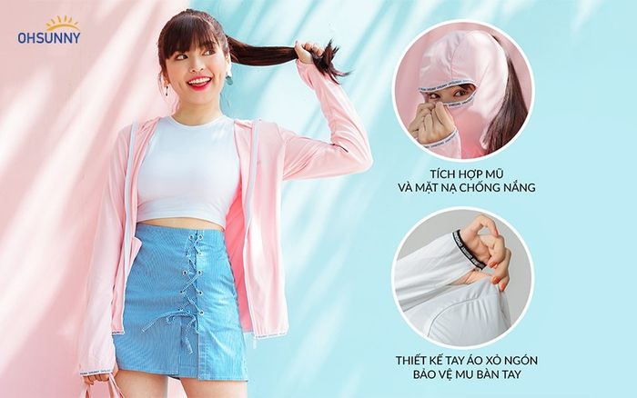 Áo Chống Nắng OhSunny - Bảo vệ toàn diện dưới nắng hè