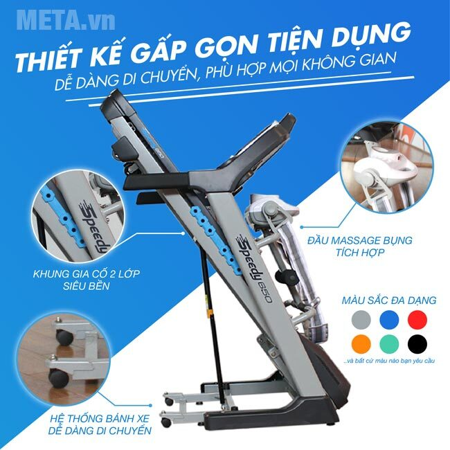 Máy chạy bộ điện Mofit SP650