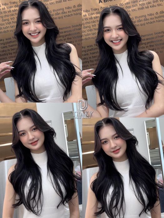 Những tác phẩm nhuộm màu nghệ thuật tại Traky Hair Salon