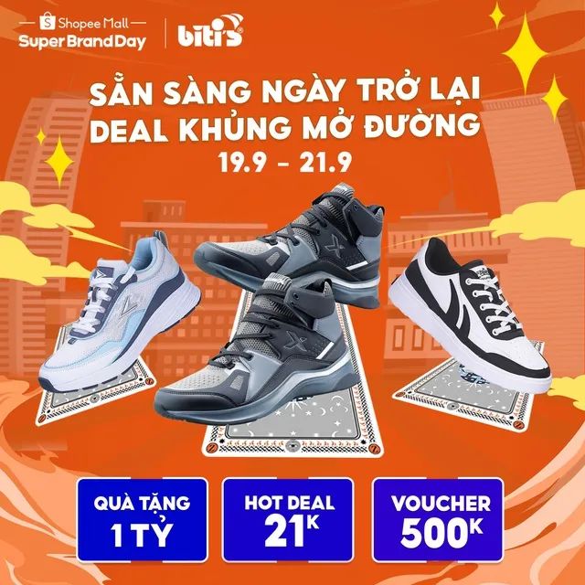 Xu hướng mới nhất tại Biti's
