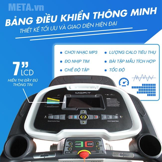 Máy chạy bộ điện Mofit SP650