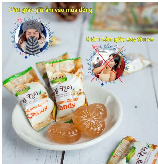 Hình ảnh Kẹo Gừng Cheonnyeonae chính hãng Hàn Quốc
