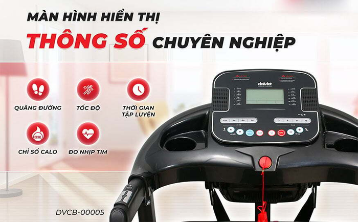 Máy chạy bộ điện Makano  