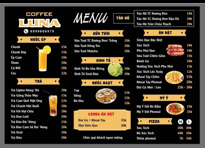 Luna Coffee - Không gian thưởng thức đa sắc