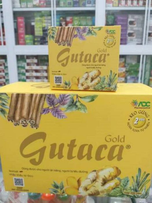 Hình ảnh chân thực Kẹo gừng Gutaca ADC