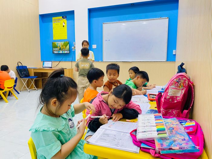 Không gian học tập hiện đại tại Trung tâm Ngoại ngữ iSUN
