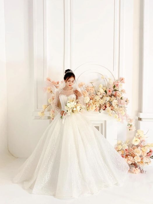 BST váy cưới tinh tế tại Quốc Thắng Wedding - Ảnh 2