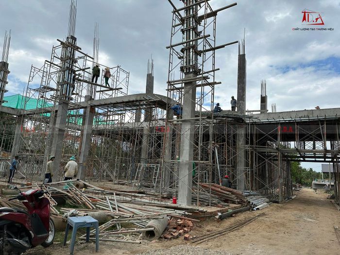 Công trình thực tế của T.D.A - Biệt thự phong cách hiện đại kết hợp tinh hoa kiến trúc Việt