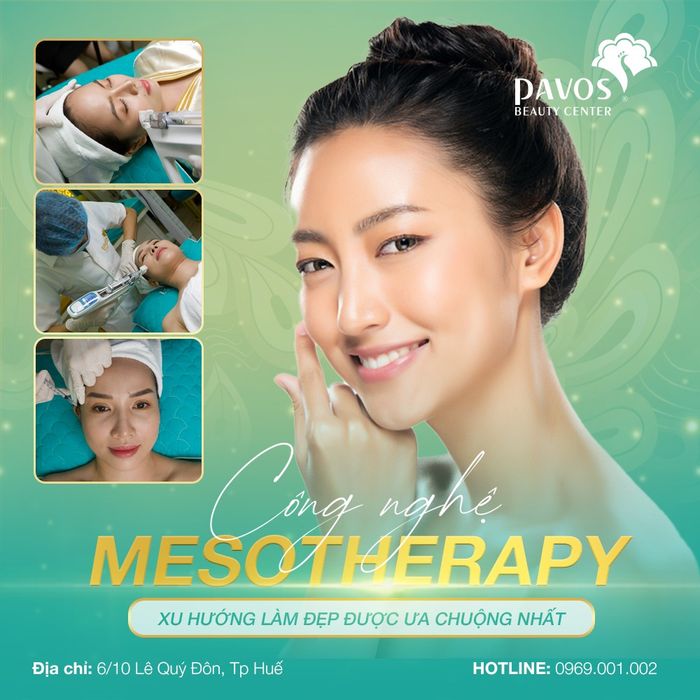 Hình ảnh thực tế về các dịch vụ thẩm mỹ tại Pavos Beauty Center
