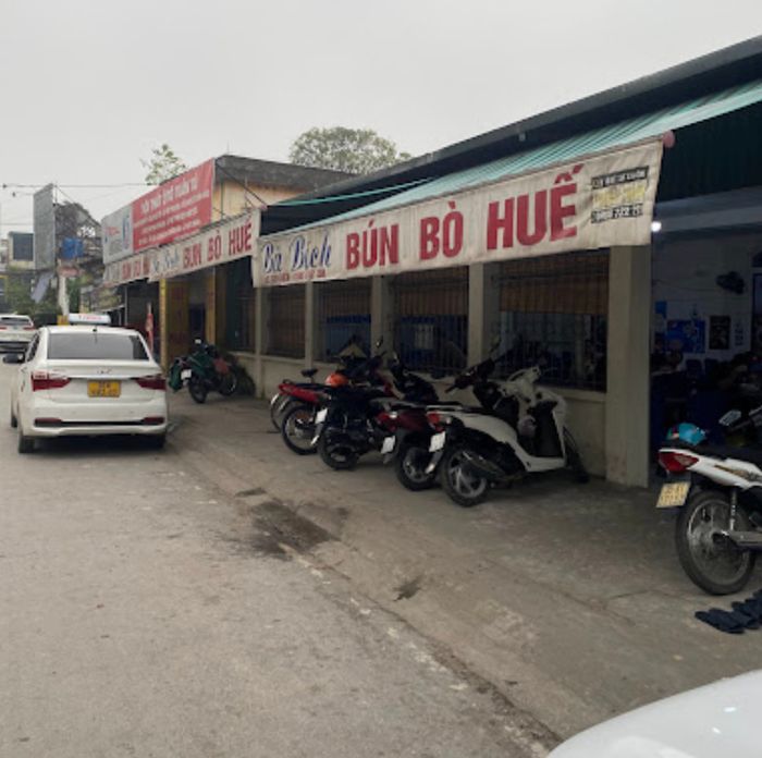 Hình ảnh không gian ấm cúng tại quán Bà Bích