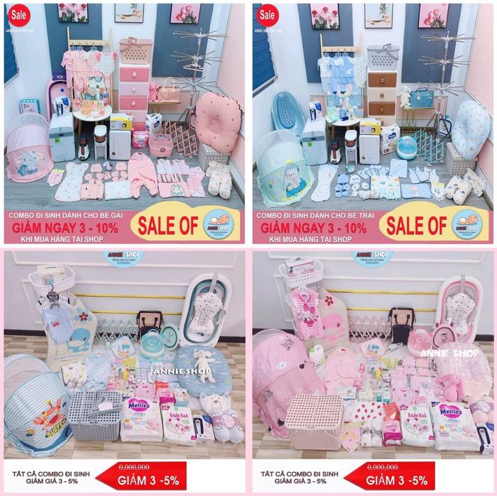 Annie Shop - Không gian mua sắm tiện nghi cho mẹ và bé