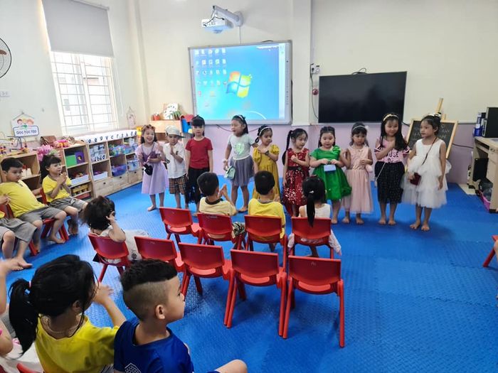 Ảnh 3 - Các hoạt động vui chơi tại trường Mẫu giáo Chim Non