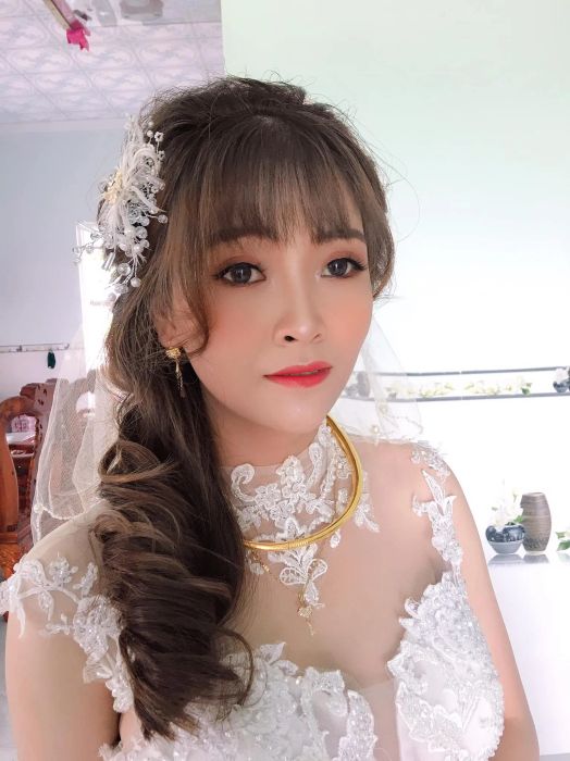 Hình ảnh cô dâu được trang điểm bởi Makeup Nữ Lê - Hậu Studiokb