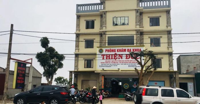 Hình ảnh thực tế Phòng Khám Đa Khoa Thiện Đức - Cơ sở vật chất khang trang tại Kim Sơn