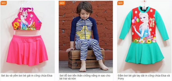 BBkids - Bộ sưu tập hình ảnh ấn tượng về thế giới đồ bơi sáng tạo cho bé