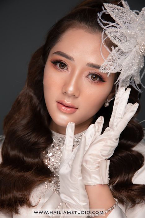 Tác phẩm trang điểm cô dâu ấn tượng từ Hải Liam Wedding