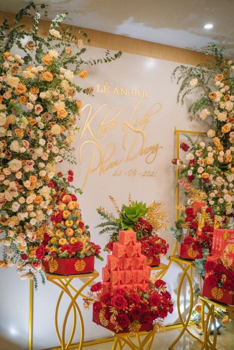 Hình ảnh không gian tiệc cưới sang trọng bởi Rạp Cưới Thái Vy