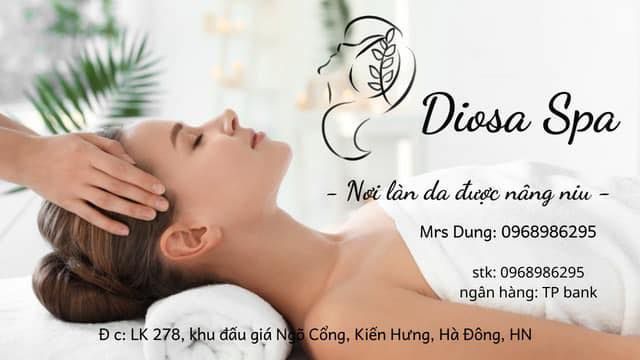 Hình ảnh không gian sang trọng tại DIOSA Spa