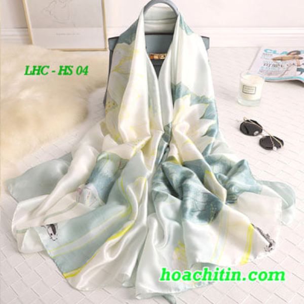 Khăn Choàng Cổ Hoa Chí Tín - Mẫu 1: Thiết kế tinh tế, chất liệu cao cấp