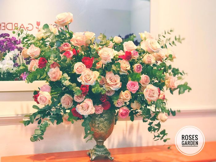 Những mẫu hoa hồng nghệ thuật độc đáo tại Roses Garden