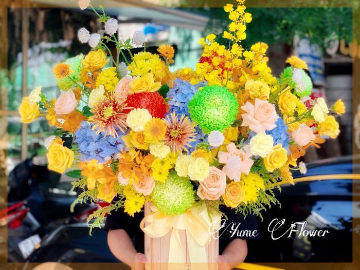 Không gian tràn ngập sắc hoa tại YUME Flower