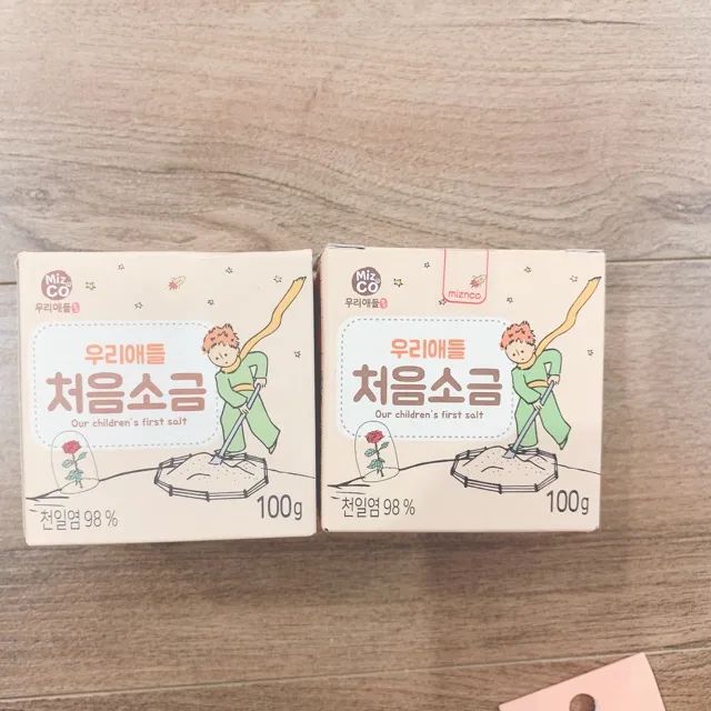 Hình ảnh Muối Ăn Dặm Giàu Khoáng Chất Tự Nhiên MiznCo Hàn Quốc 2