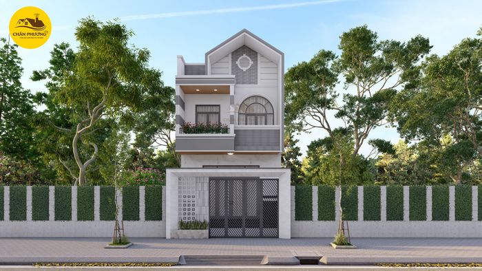 Thư viện hình ảnh thi công thực tế của Xây dựng Chân Phương - Mẫu nhà phố hiện đại
