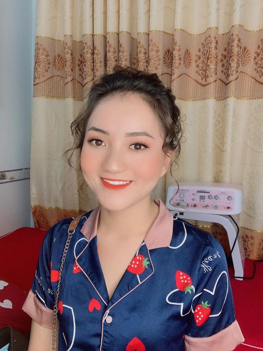 Hình ảnh cô dâu được làm đẹp bởi Lê Ngọc Makeup
