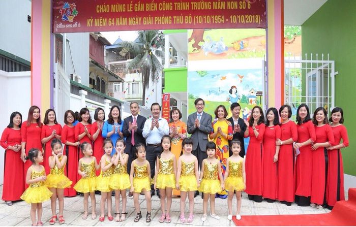 Không gian học tập sáng tạo và đầy cảm hứng tại Trường Mầm Non Số 6
