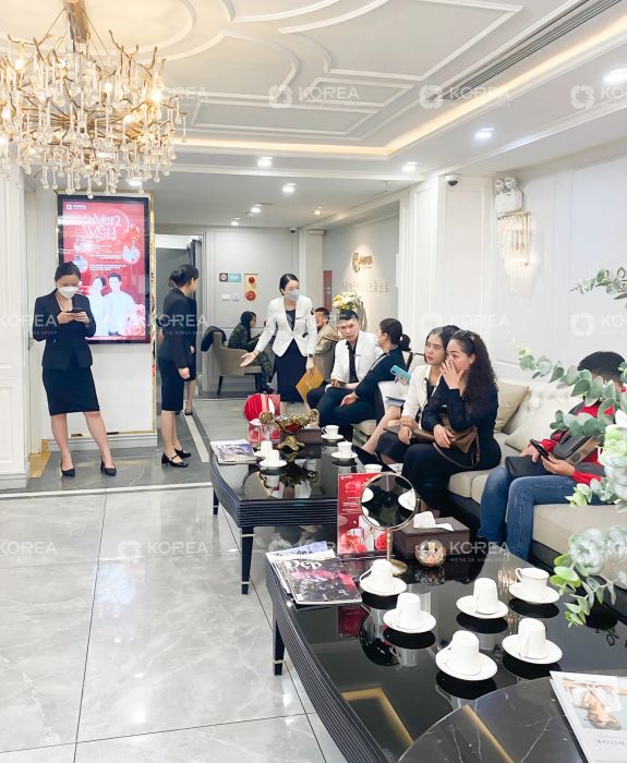 Hình ảnh không gian sang trọng tại Viện Thẩm Mỹ Korea