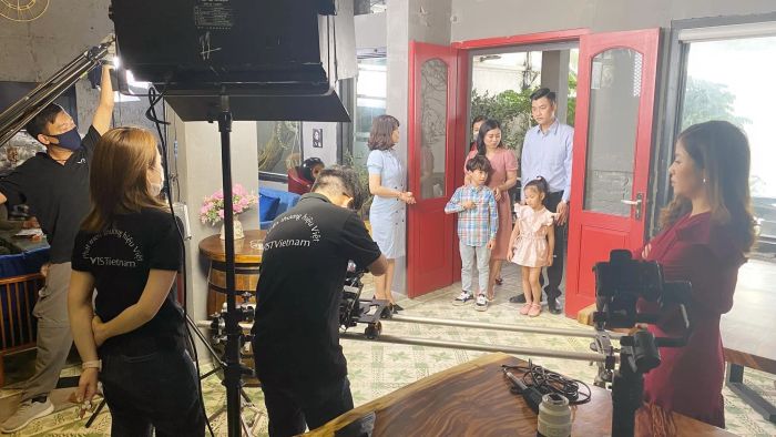 Hình ảnh sản xuất TVC ấn tượng tại VIST MEDIA