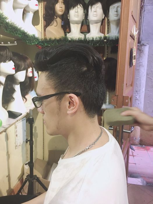 Hình ảnh thực tế sản phẩm tóc giả nam cao cấp tại HIM