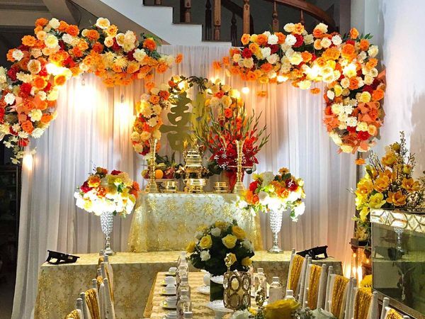 Không gian tiệc cưới sang trọng từ Nguyễn Gia Wedding Decor