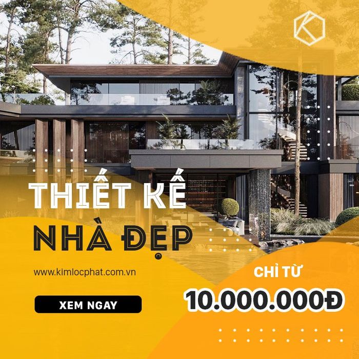 Công trình thực tế của Kim Lộc Phát - Biệt thự phong cách hiện đại