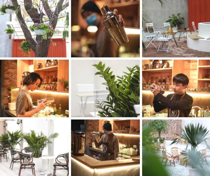 Góc làm việc lý tưởng tại Coffee C+