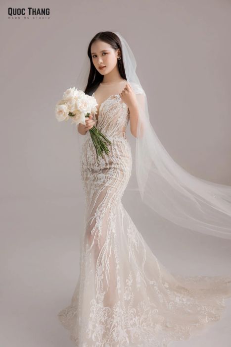 Khoảnh khắc lộng lẫy cùng váy cưới Quốc Thắng Wedding - Ảnh 3