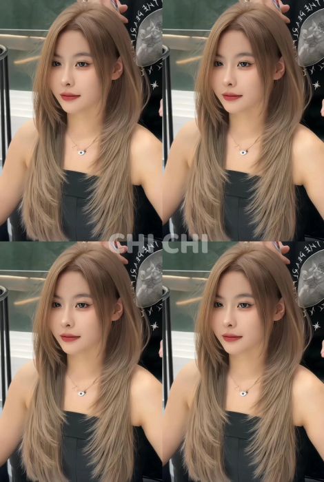 Hình ảnh thực tế các mẫu tóc layer đẹp tại CHI CHI Hair Salon