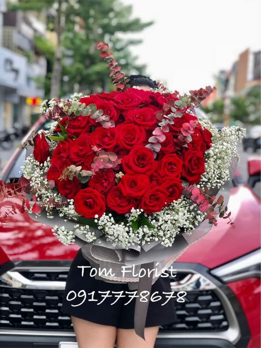 Những tác phẩm hoa độc đáo tại Tom Florist