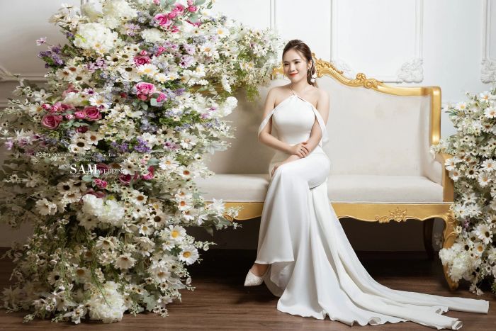 Hình ảnh váy cưới lộng lẫy tại SAM Wedding - Góc nhìn 2