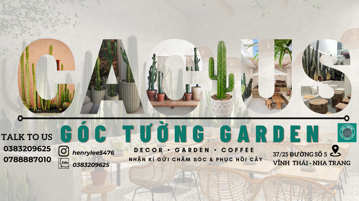 Không gian xanh mướt tại Góc Tường Garden (Ảnh 1)