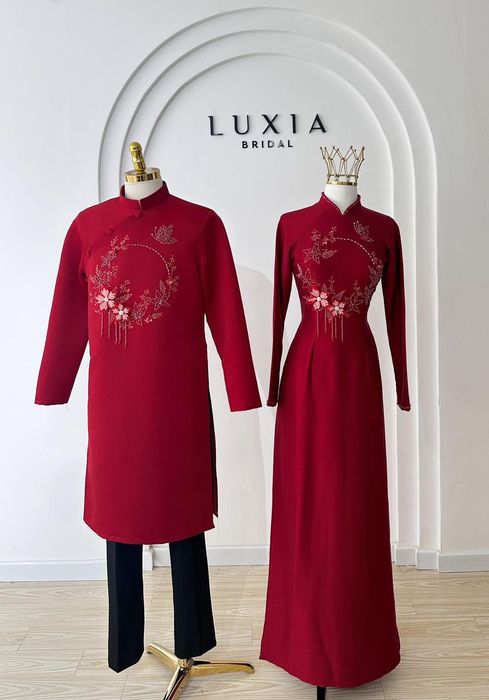 Bộ sưu tập áo dài cưới tinh tế tại Luxia Bridal
