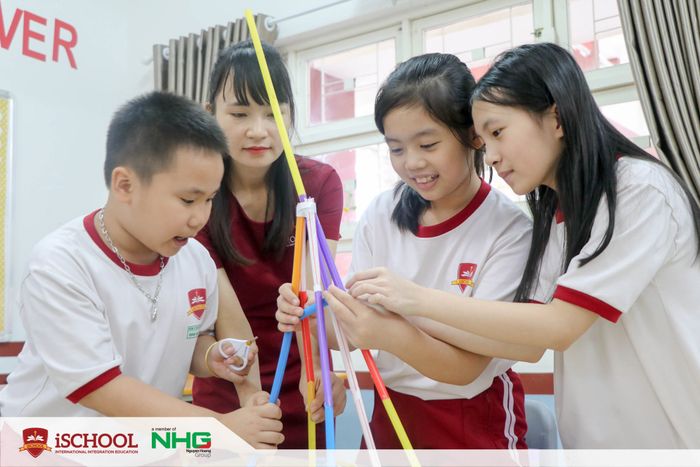 Hình ảnh không gian học tập hiện đại tại iSchool Quy Nhơn
