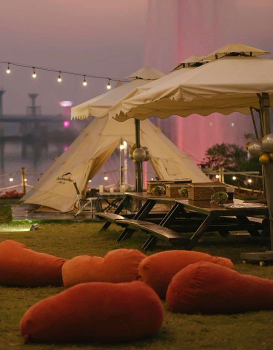 Không gian thiên nhiên tuyệt đẹp tại River Bay Clubhouse