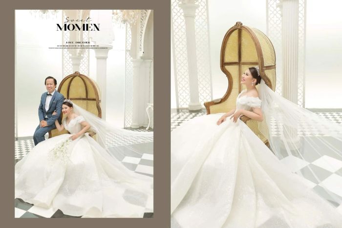Hoang Gia Bridal - Makeup Artist Hy Nguyen – Khoảnh khắc váy cưới lộng lẫy – Góc nhìn 2