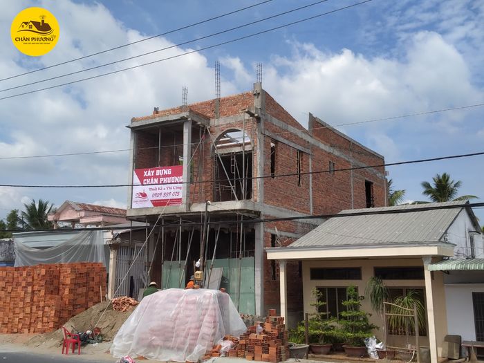 Công trình thực tế của Xây Dựng Chân Phương - Biệt thự phong cách tân cổ điển