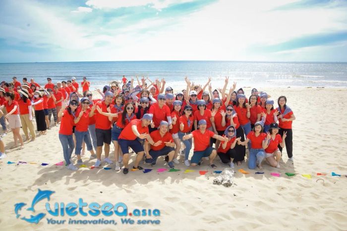 Những trải nghiệm team building đáng nhớ cùng Vietsea