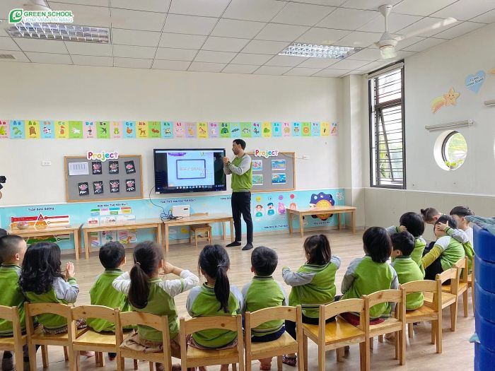 Hoạt động sáng tạo nghệ thuật tại Green School