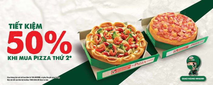 Không gian sang trọng tại The Pizza Company