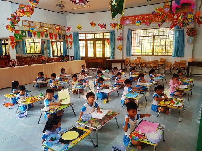 Không gian học tập hiện đại và tràn đầy cảm hứng tại Trường Mầm non Bình An